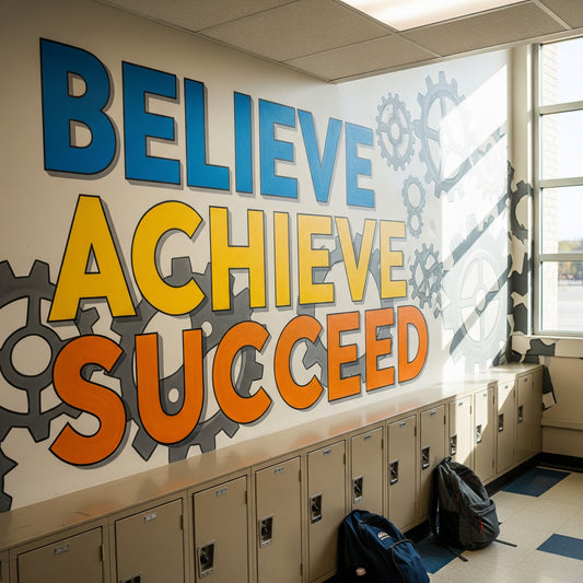 Motivational Vinyl Wall Stickers- Bespoke options are available